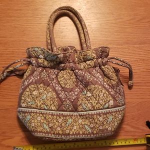Fabric drawing handbag